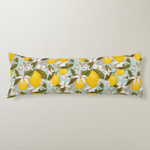Coussins Longs Motif citron