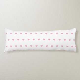 Coussins Longs Motif Cœurs