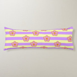 Coussins Longs Motif de de fleurs Vintages rétro