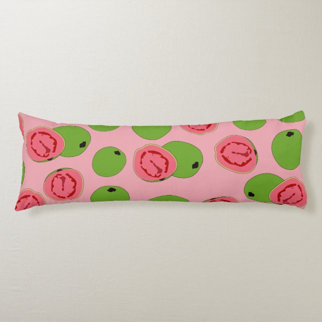 Coussins Longs Motif de fruits de goyave (Devant)