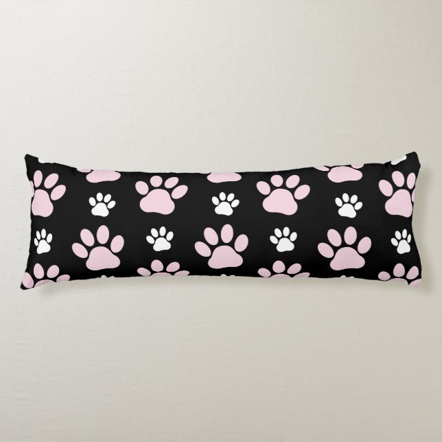 Coussins Longs Motif De Pailles, Pailles Roses, Pailles De Chien, (Devant)
