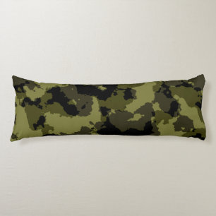 Coussins Longs Motif de style militaire camouflage