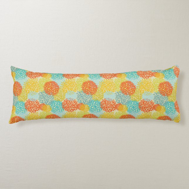 Coussins Longs Motif floral 3 (Devant)