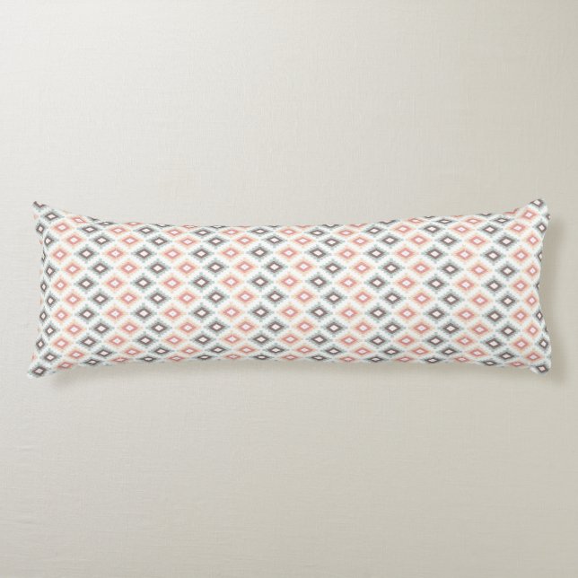 Coussins Longs Motif géométrique dans le style aztèque (Devant)