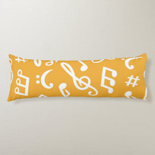 Coussins Longs Motif musical