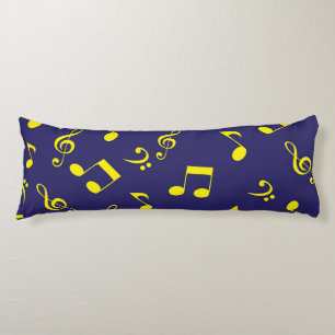 Coussins Longs Motif musical