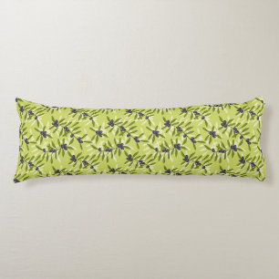 Coussins Longs Motif olive
