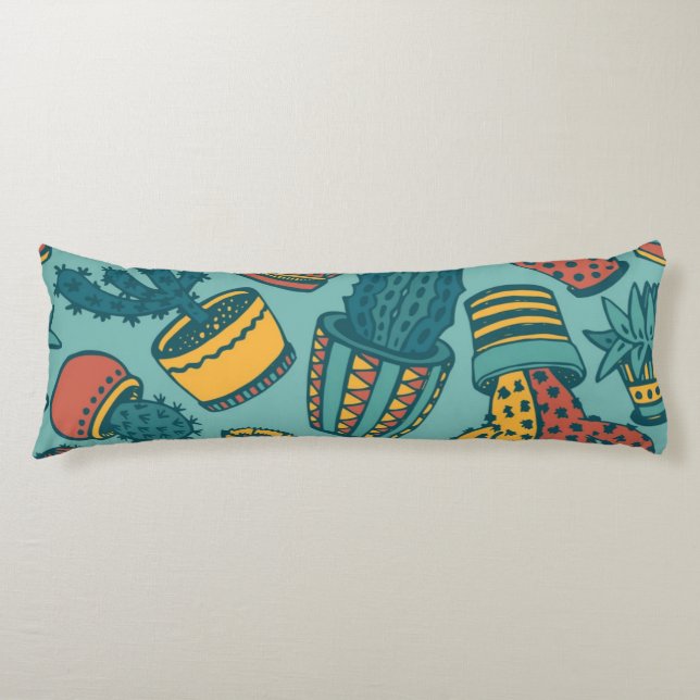 Coussins Longs motif plante (Devant)