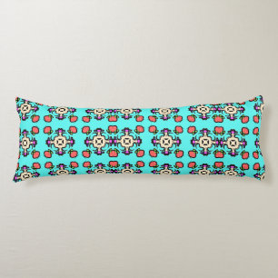 Coussins Longs Motif sans fin de mandala floral