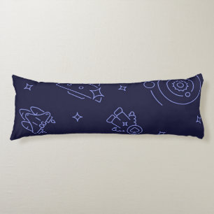 Coussins Longs Motif spatial