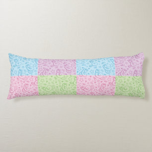 Coussins Longs motifs avec des serpents