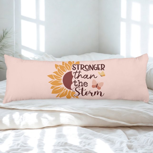 Coussins Longs Motivational Sunflower Body Pillow (Créateur téléchargé)