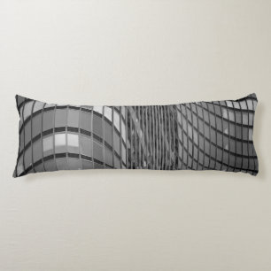 Coussins Longs Mur rideau en acier et en verre de moderne