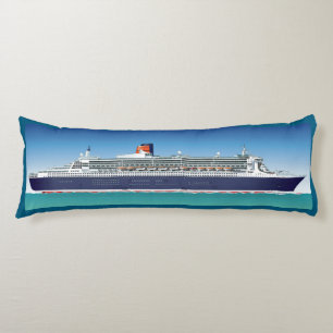 Coussins Longs Navire de croisière très détaillé