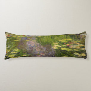 Coussins Longs Nénuphars de Claude Monet