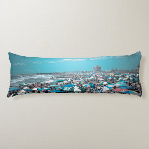 Coussins Longs New Jersey Coastal Beach Art