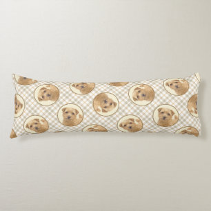 Coussins Longs Norfolk Terrier Peinture mignonne Original Animal 