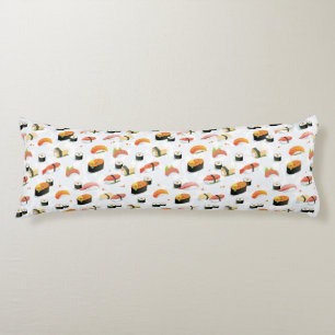 Coussins Longs Nourriture japonaise : Motif de sushi
