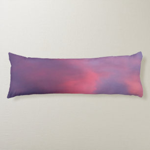 Coussins Longs Nuages Rose Bleu