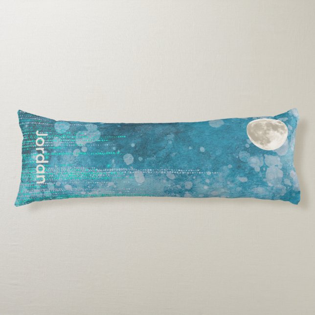 Coussins Longs Nuit étoilée au clair de lune (Devant)