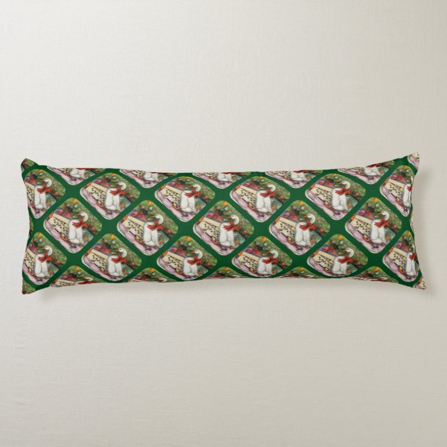 Coussins Longs Oie de Noël (Dos)