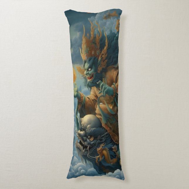 Coussins Longs Oni Jinn (Devant (Vertical))
