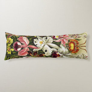 Coussins Longs Orchidées, Orchidées Denusblumen Ernst Haeckel