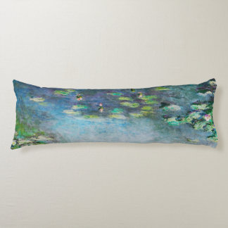 Coussins Longs Oreiller Claude Monet Nénuphar Art Fin