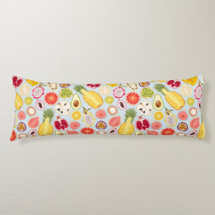 Coussins Longs Oreiller Corporel à Motif Tropical
