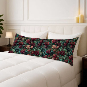 Coussins Longs Oreiller Corporel Art Nouveau Rose Grimpante Sarce