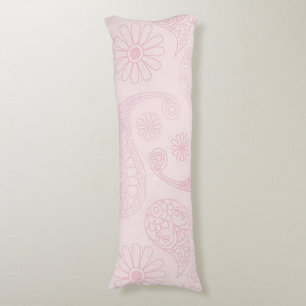 Coussins Longs Oreiller corporel Douceur Rose