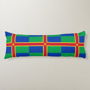 Coussins Longs Oreiller corporel du drapeau du Lincolnshire