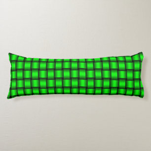 Coussins Longs Oreiller corporel, Tissu vert