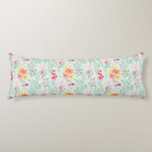 Coussins Longs Oreiller corps à motif floral
