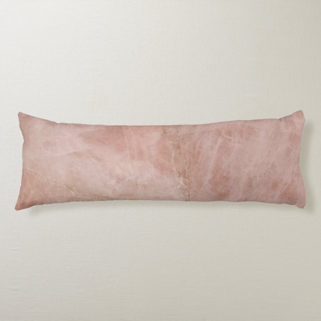Coussins Longs Oreiller corps à quartz rose (Devant)