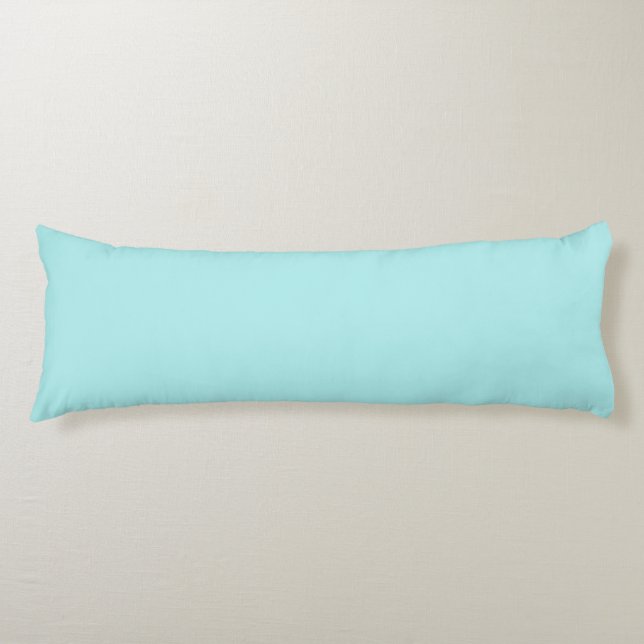 Coussins Longs Oreiller corps turquoise clair (Devant)