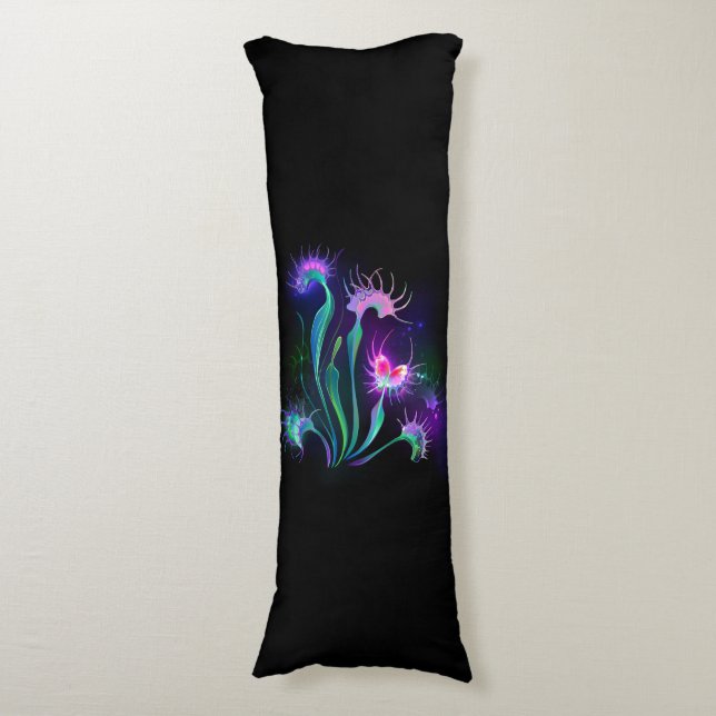 Coussins Longs Oreiller corps Vénus Flytrap (Devant (Vertical))