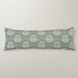 Coussins Longs Oreiller de corps à motifs floraux/Damas