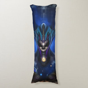 Coussins Longs Oreiller de corps bleu foncé Taidushan Sai