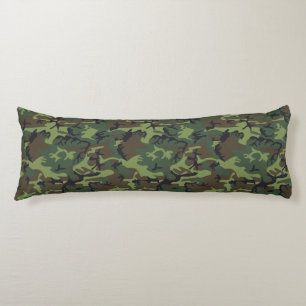Coussins Longs Oreiller de corps confortable motif militaire camo