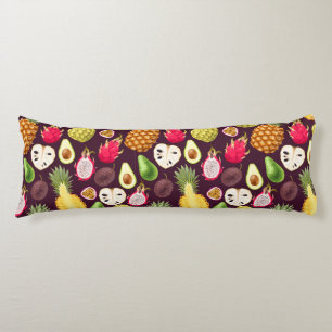 Coussins Longs Oreiller de corps Motif tropical