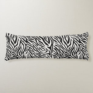 Coussins Longs Oreiller de corps Zebra 20" x 54"