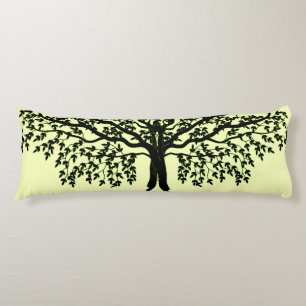 Coussins Longs Oreiller du corps - Branches feutrées