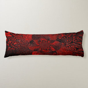 Coussins Longs Oreiller du corps "Ruby Red"