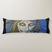 oreiller fille zombie