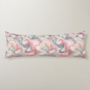 Coussins Longs «Oreiller pastel abstrait pour le corps»