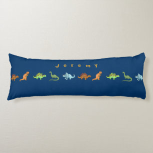 Coussins Longs Oreiller personnalisé dinosaures mignons Ajoutez v