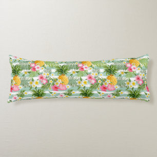 Coussins Longs Oreiller pour corps d'impression de palmes tropica