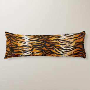 Coussins Longs Oreiller pour corps d'impression Tan & Or Exotic