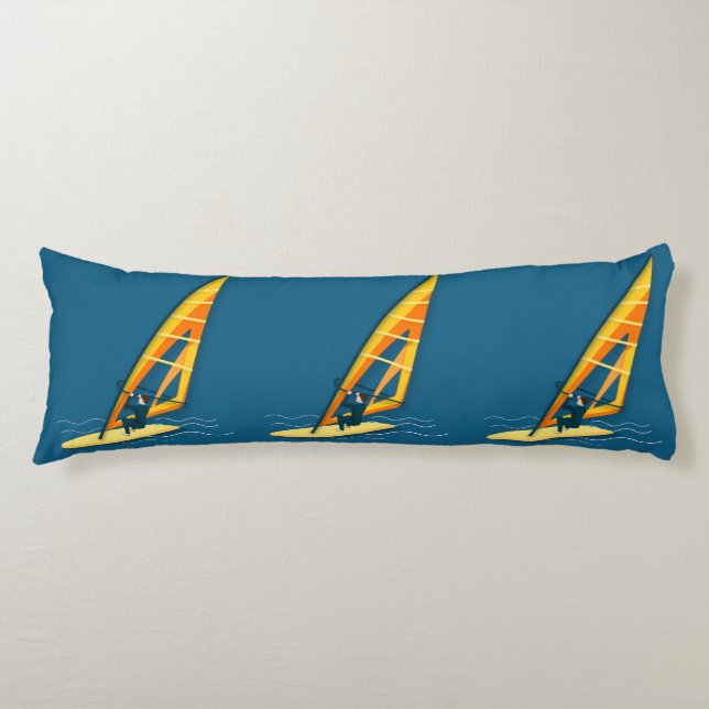 Coussins Longs Oreiller pour le corps de planche à voile (Devant)